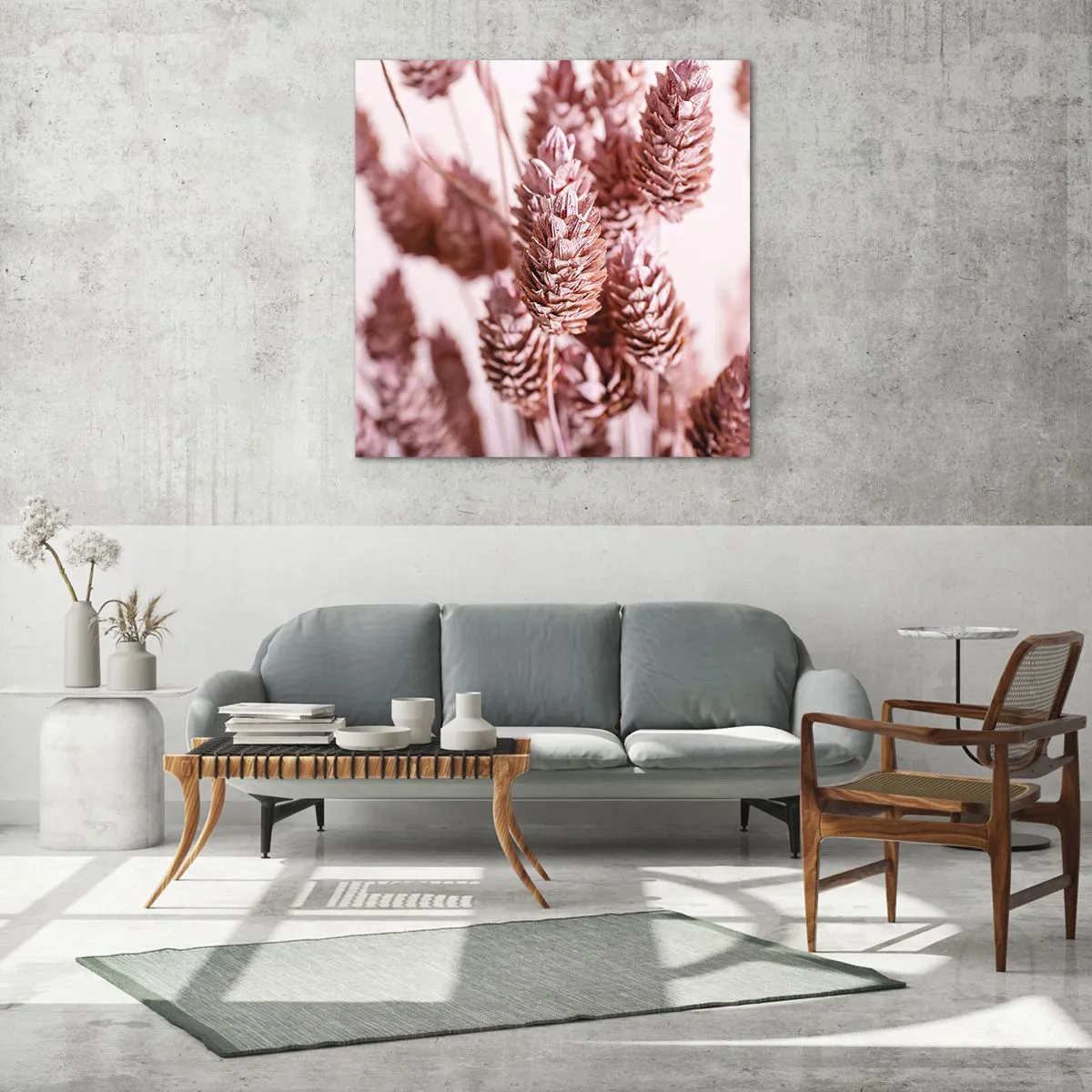 Impression sur verre - Image sur verre - Apparemment discret - 70x70 cm