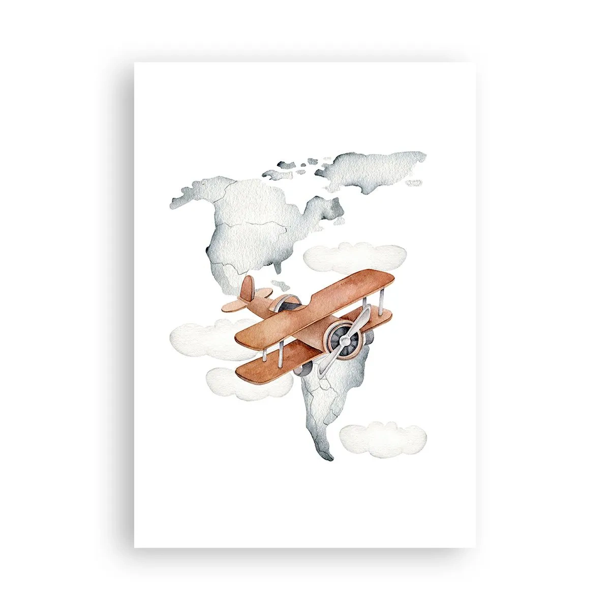 Affiche - Poster - Dans un esprit pionnier - 70x100 cm