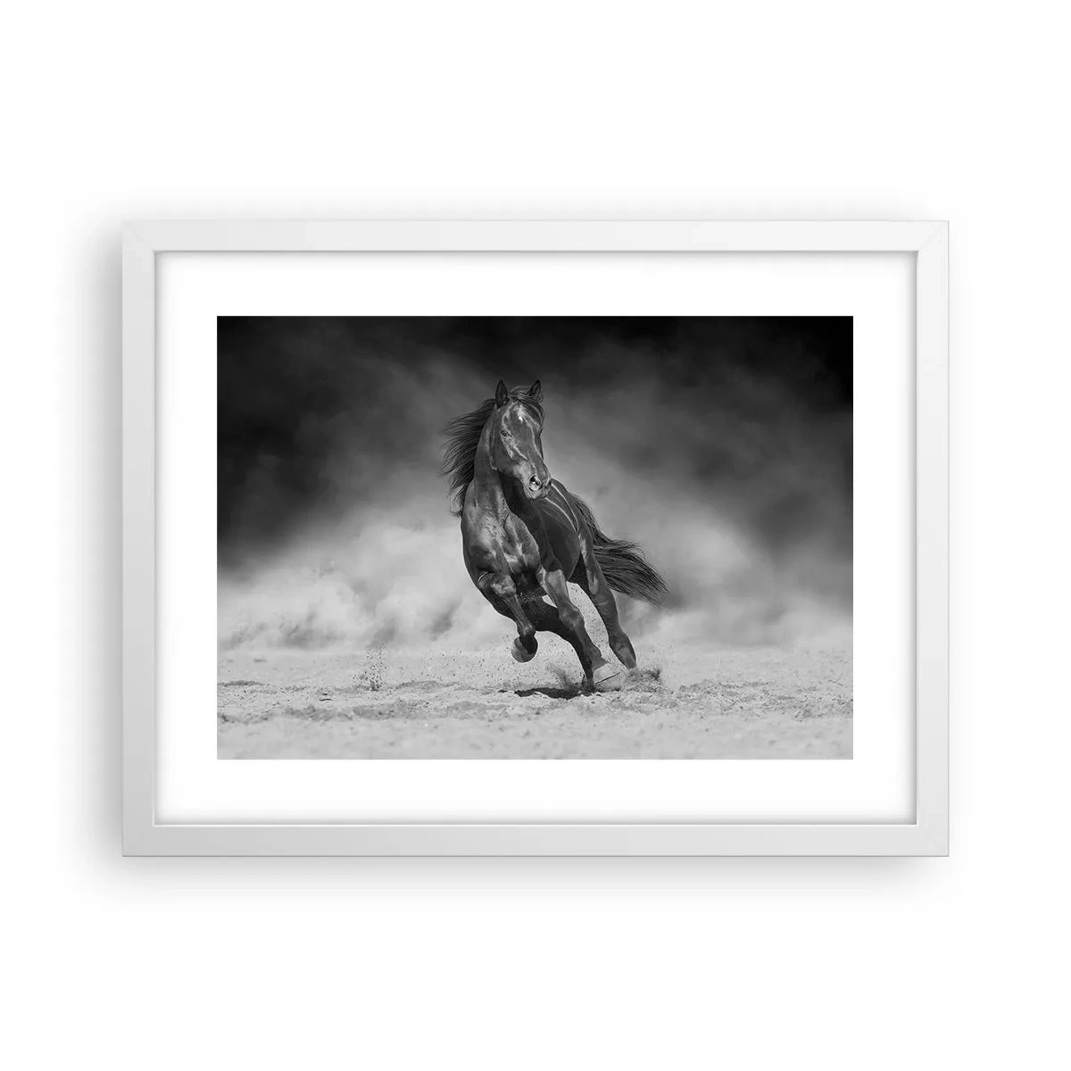 Affiche dans un cadre blanc - Poster - Digne de l'émir lui-même - 40x30 cm