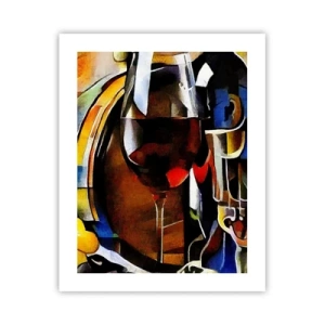 Affiche - Poster - Et le monde prend des couleurs - 40x50 cm