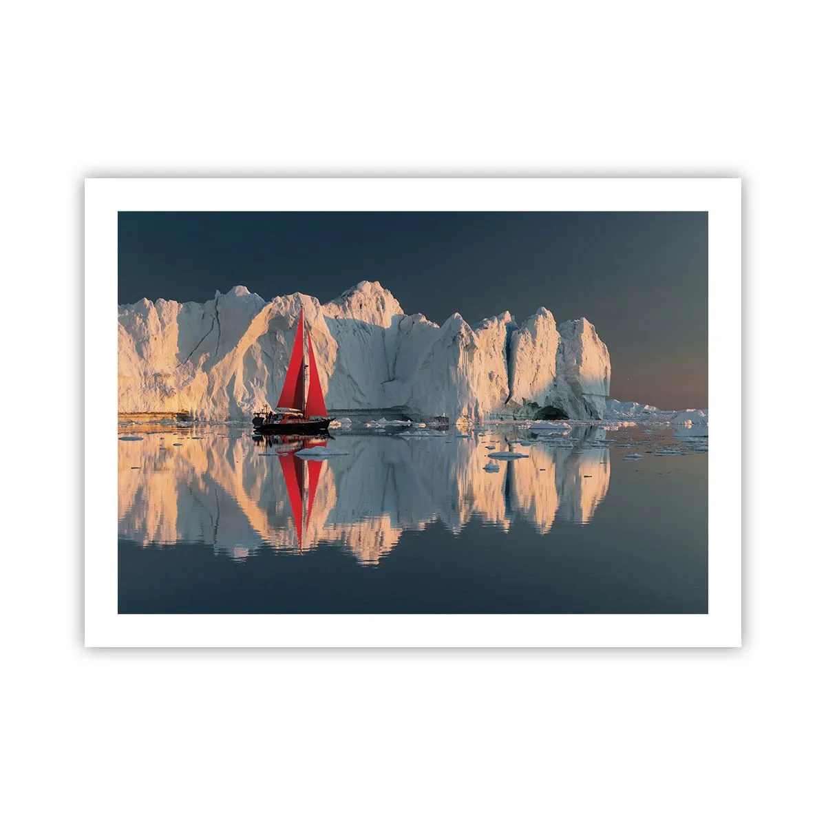 Affiche - Poster - Aux limites du monde - 70x50 cm