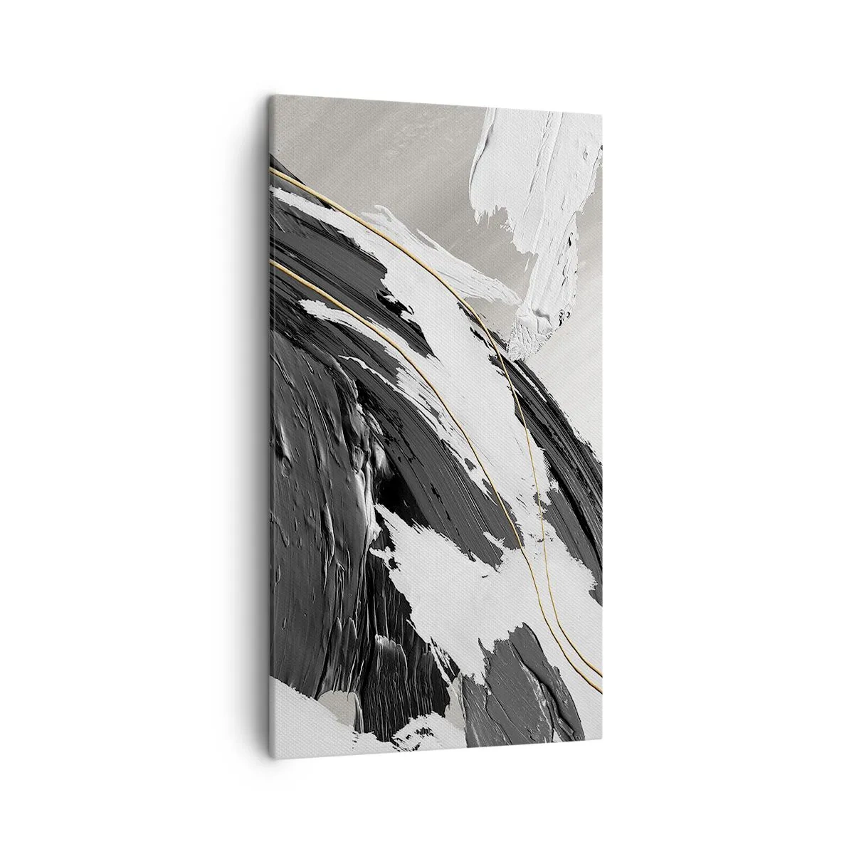 Impression sur toile - Image sur toile - L'abstraction à grande échelle - 45x80 cm