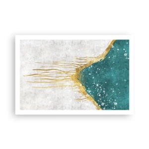 Affiche - Poster - Marée dorée - 91x61 cm