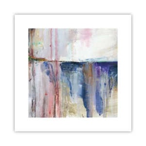 Affiche - Poster - Impressions et associations colorées - 30x30 cm