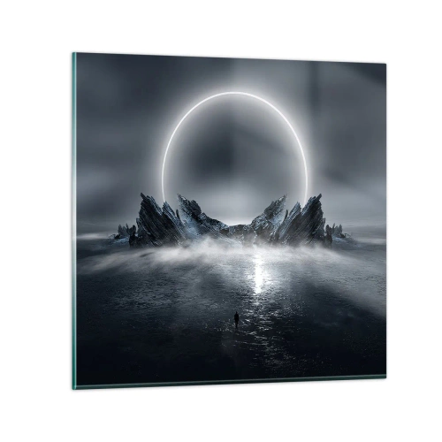 Impression sur verre - Image sur verre - La fin de l'histoire - 30x30 cm