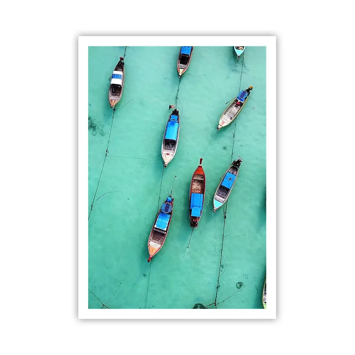 Affiche - Poster - Dans une attente jouyeuse - 70x100 cm