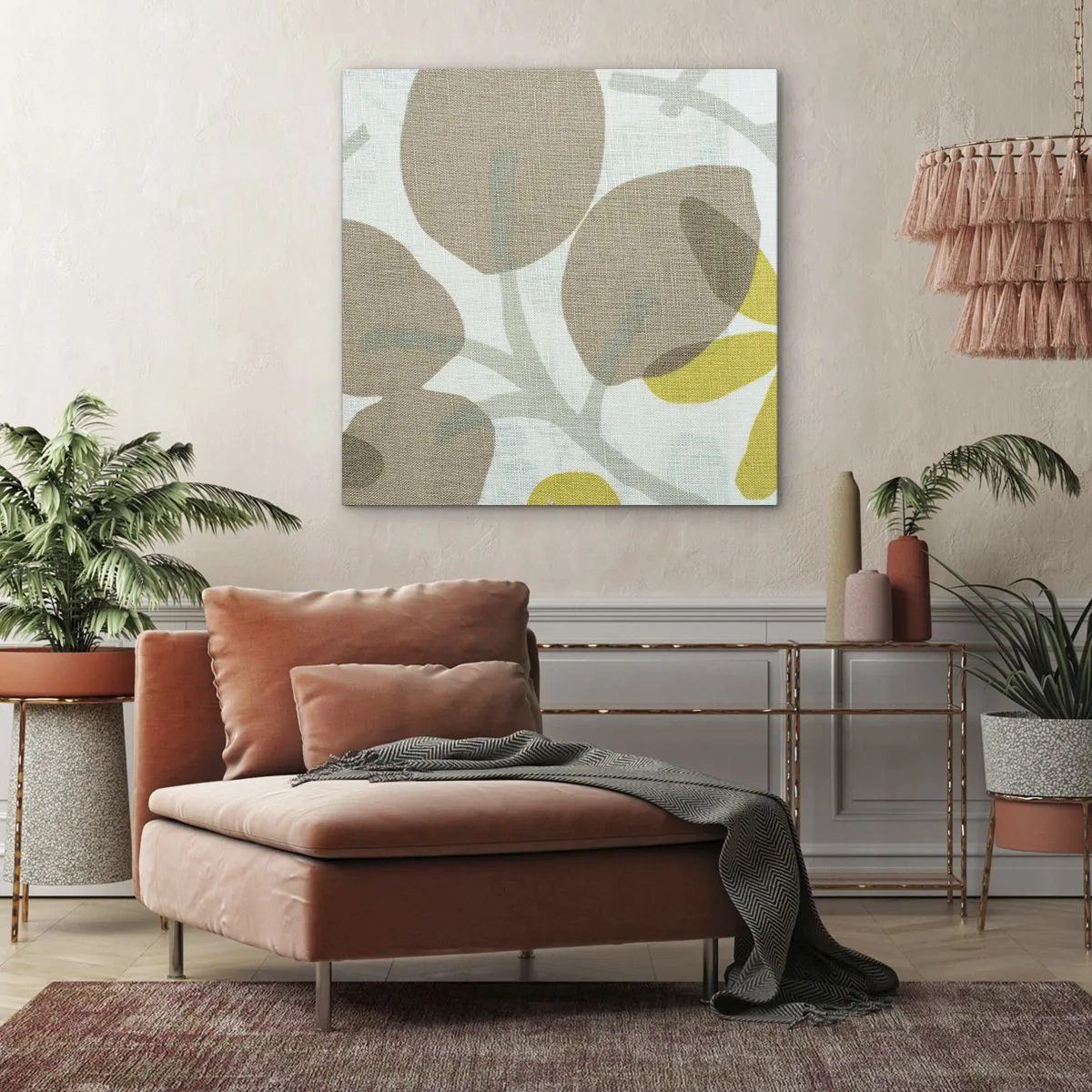 Impression sur toile - Image sur toile - Composition en plein soleil - 30x30 cm