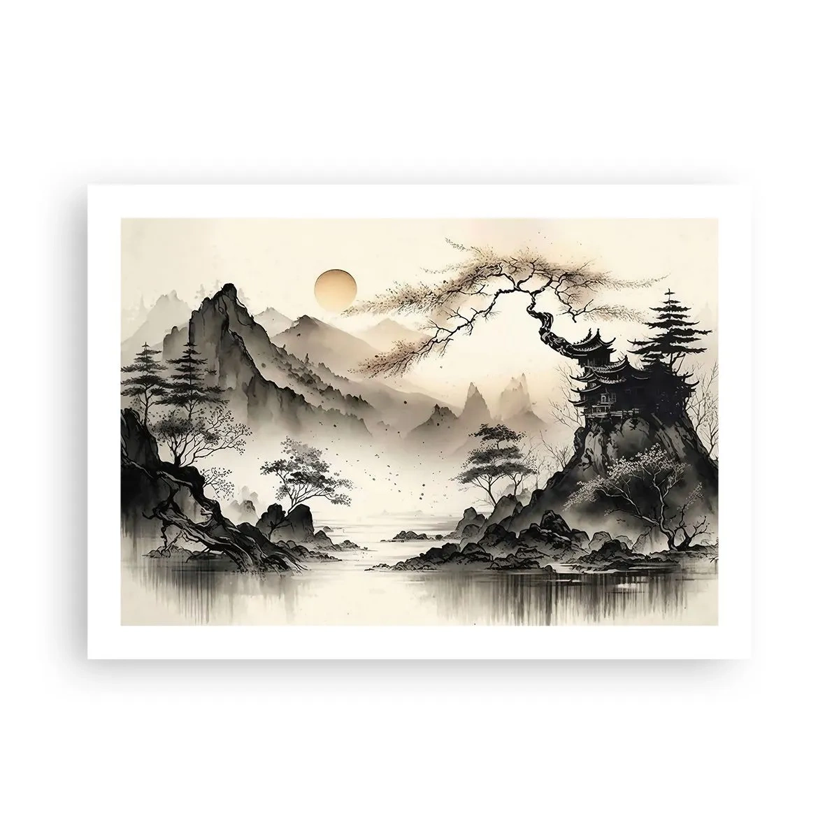 Affiche - Poster - Le charme unique de l'Orient - 70x50 cm