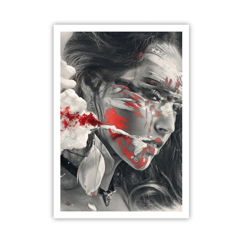 Affiche - Poster - Dans les fumées de l'absurde - 70x100 cm