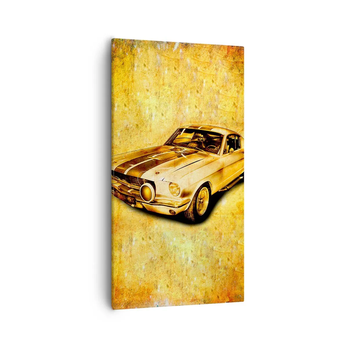 Impression sur toile - Image sur toile - La folie des années 70 - 55x100 cm