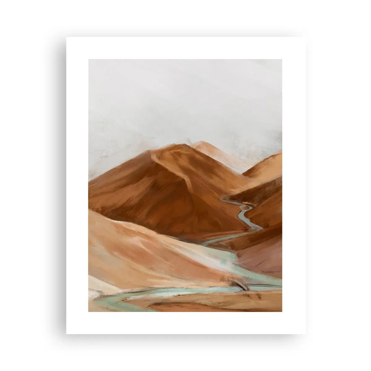 Affiche - Poster - A la source - 40x50 cm