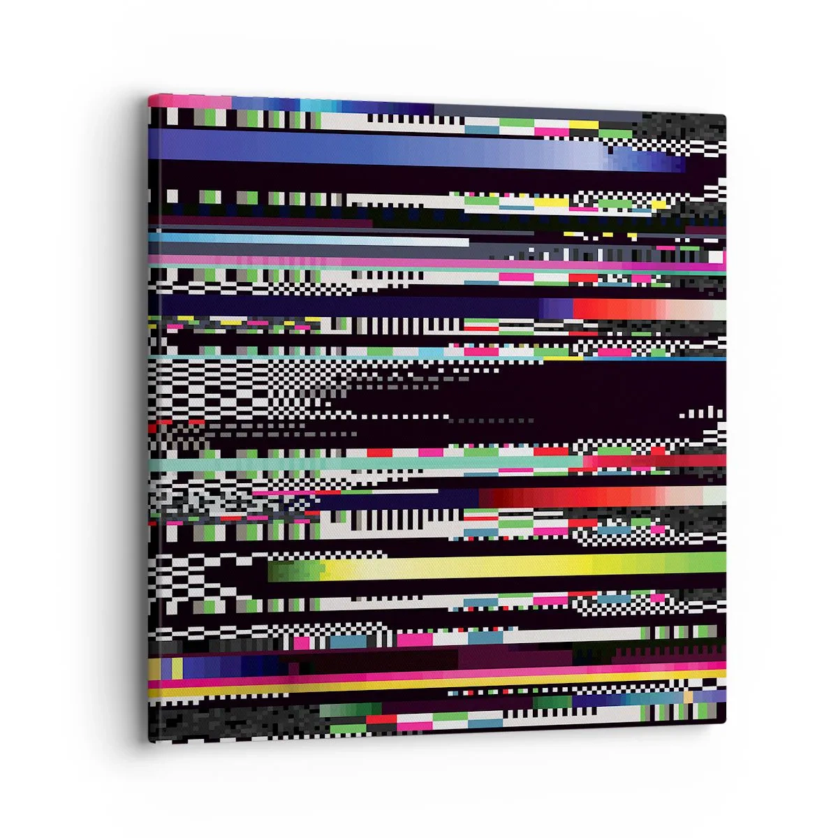 Impression sur toile - Image sur toile - L'image de contrôle de la réalité - 30x30 cm