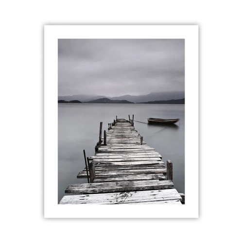 Affiche - Poster - Tu peux partir demain - 40x50 cm