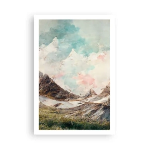 Affiche - Poster - Lames de roche - 61x91 cm