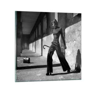 Impression sur verre - Image sur verre - Élégance urbaine - 30x30 cm