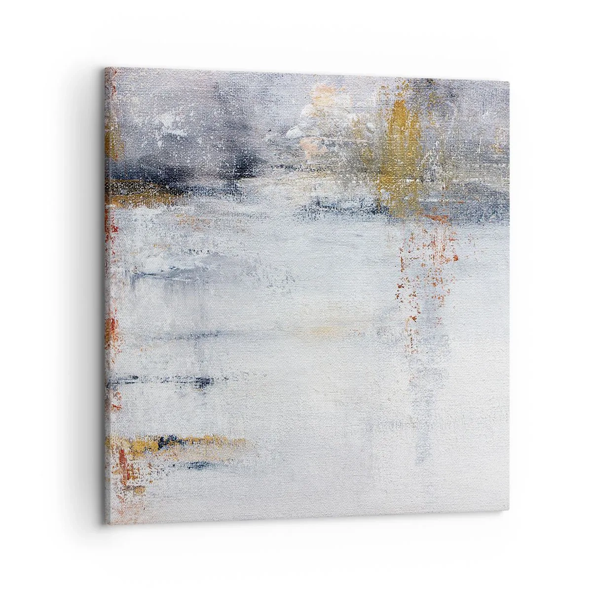 Impression sur toile - Image sur toile - Derrière l'air un rideau - 50x50 cm