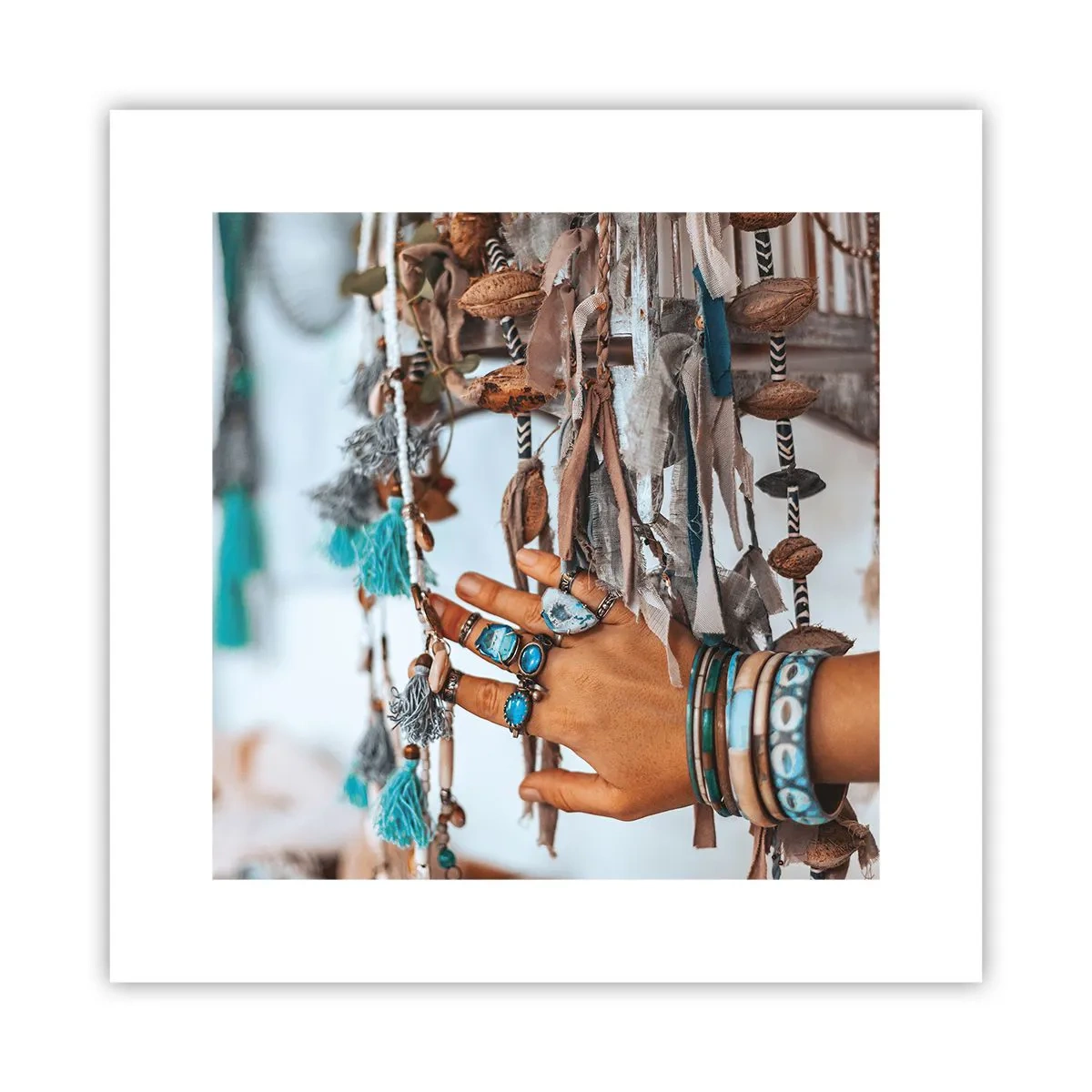 Affiche - Poster - Trésor local - 30x30 cm