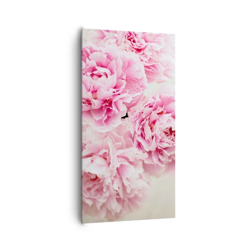 Impression sur toile - Image sur toile - En glamour rose - 65x120 cm