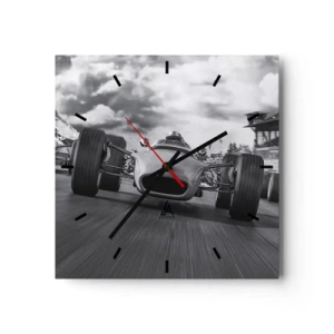 Horloge murale - Pendule murale - Puissance! - 40x40 cm