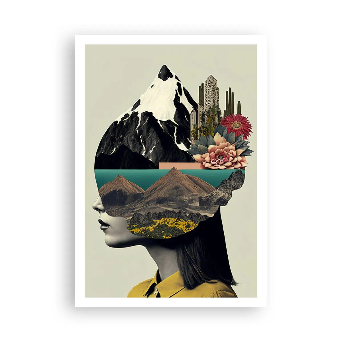 Affiche - Poster - La femme – toujours un mystère - 70x100 cm