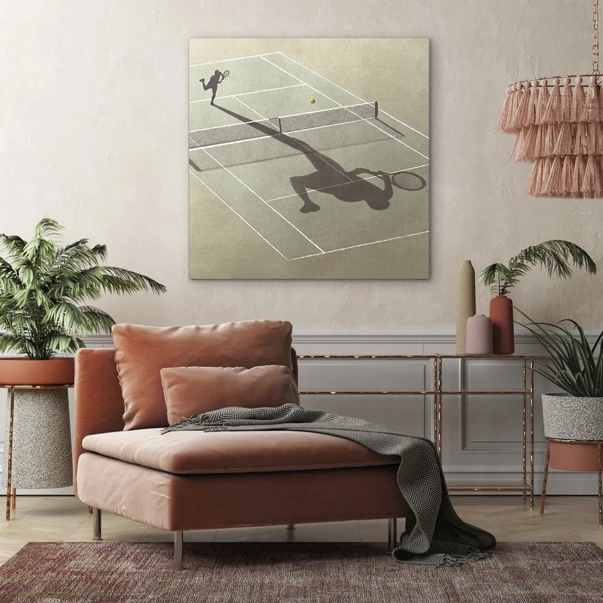 Impression sur toile - Image sur toile - Dépassement de soi - 60x60 cm