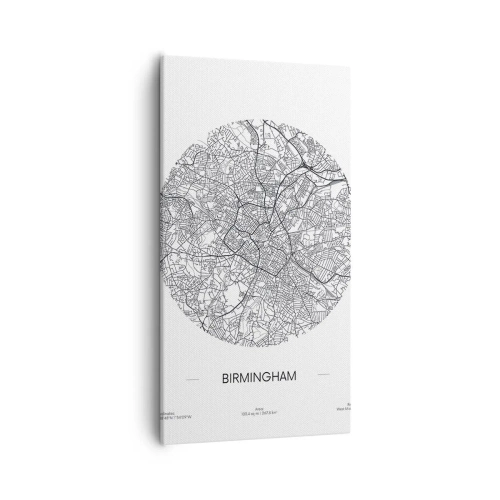 Impression sur toile - Image sur toile - Anatomie de Birmingham - 55x100 cm