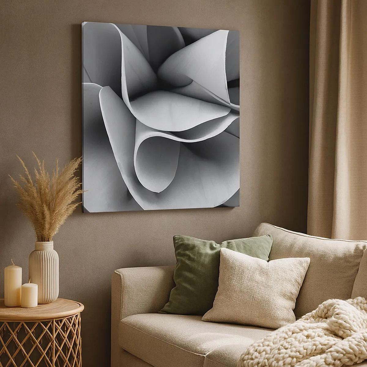 Impression sur toile - Image sur toile - Il s'en passe dans l'espace - 30x30 cm