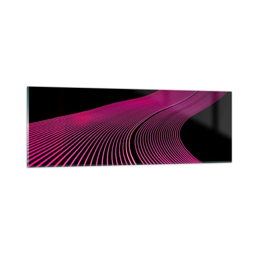 Impression sur verre - Image sur verre - Avenue de lumière - 90x30 cm