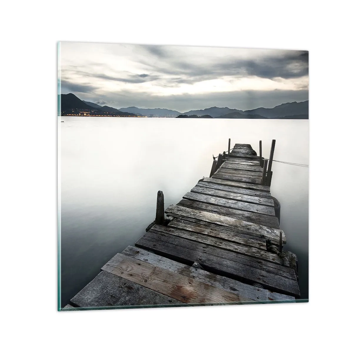 Impression sur verre - Image sur verre - Immergez-vous dans la paix - 40x40 cm