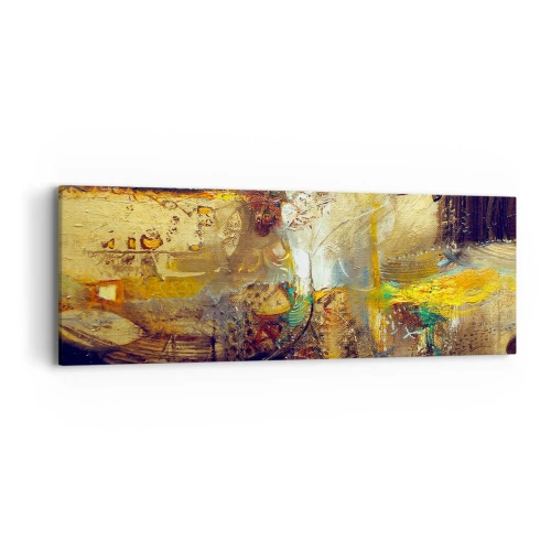 Impression sur toile - Image sur toile - Froid, tiède, chaud - 90x30 cm