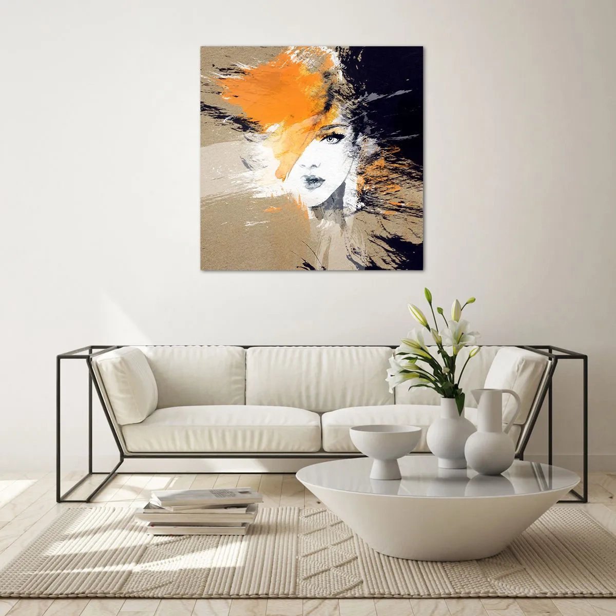 Impression sur verre - Image sur verre - Et la lumière fut - 60x60 cm