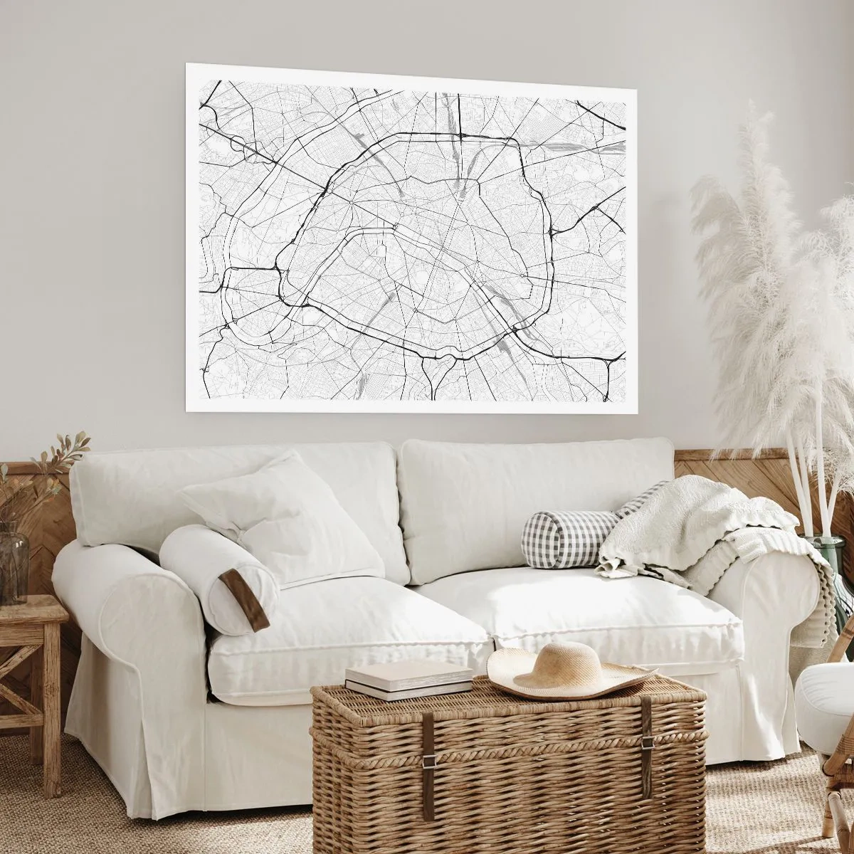 Affiche - Poster - Fleur de Paris - 50x40 cm