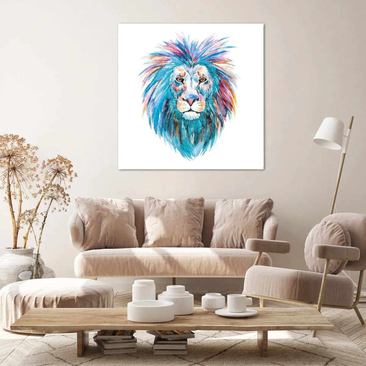 Impression sur toile - Image sur toile - Aura électrique - 40x40 cm