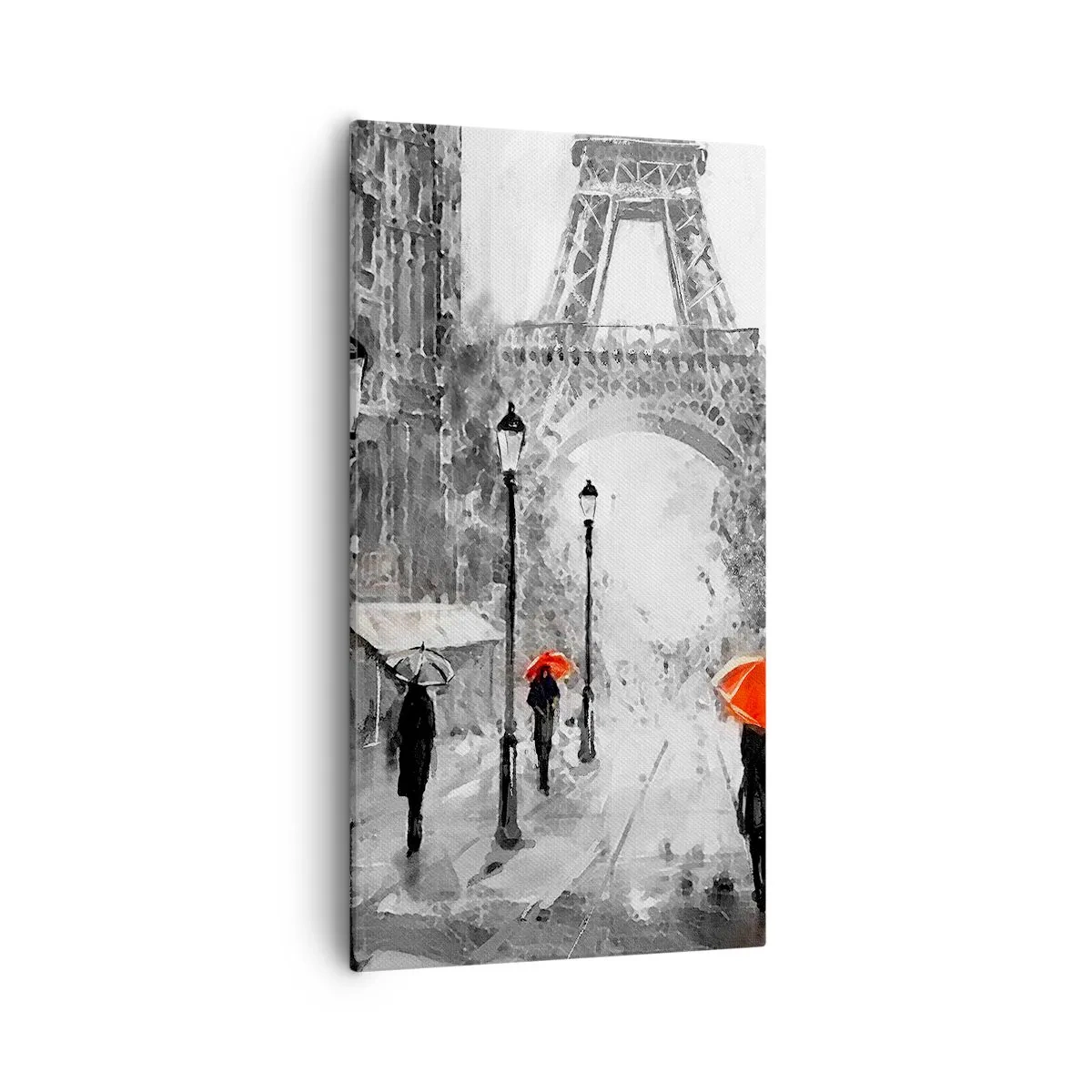 Impression sur toile - Image sur toile - Tous les chemins mènent à elle - 55x100 cm