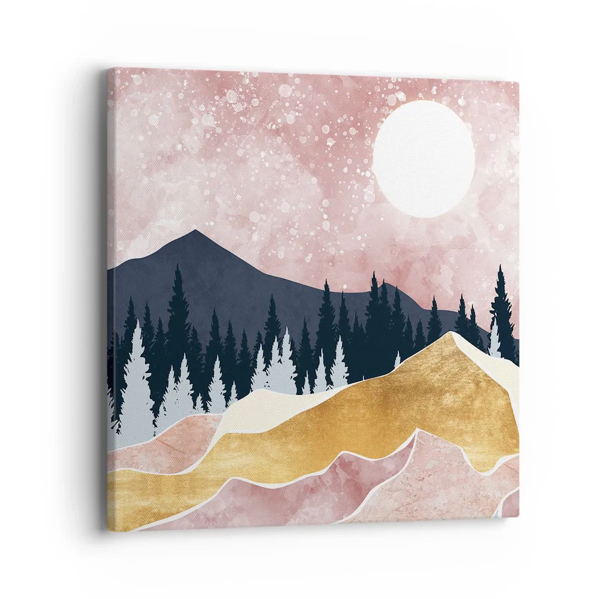 Impression sur toile - Image sur toile - Gardien de la nuit - 40x40 cm