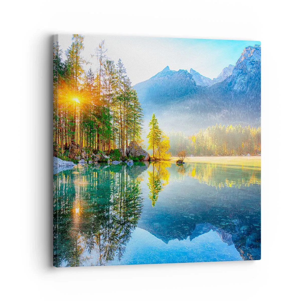 Impression sur toile - Image sur toile - Majesté et douceur - 30x30 cm