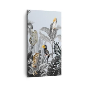 Impression sur toile - Image sur toile - Conte de fées africain - 45x80 cm