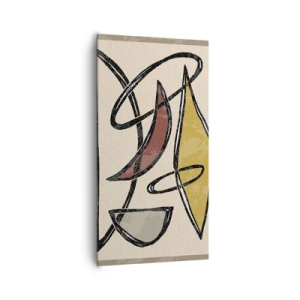 Impression sur toile - Image sur toile - Verticales et horizontales - 65x120 cm