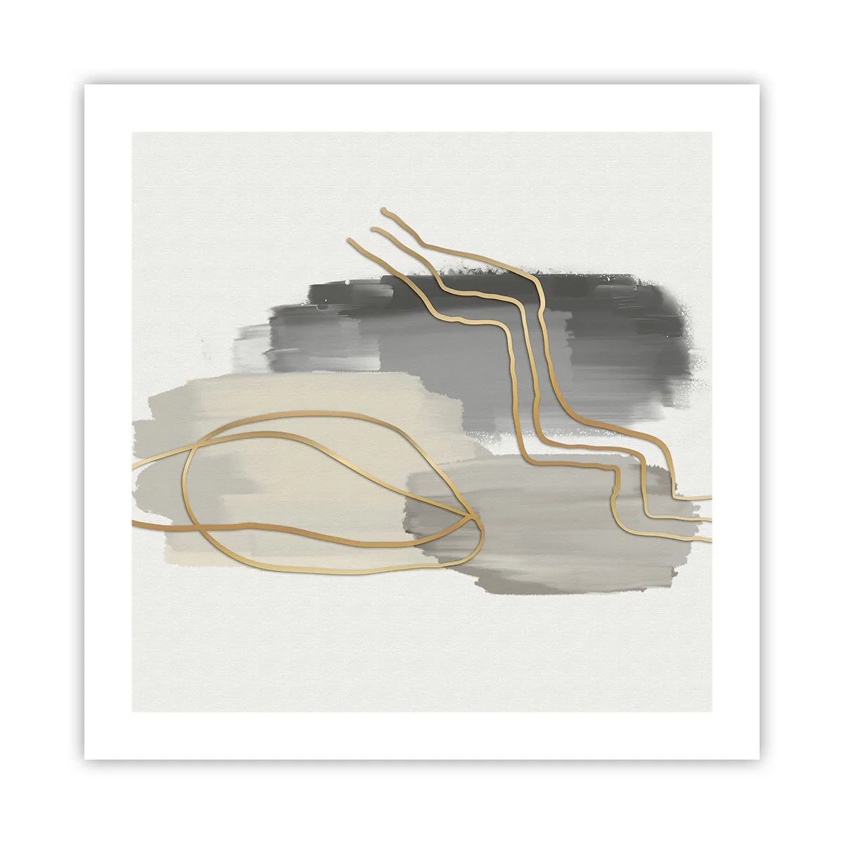 Affiche - Poster - Durée et mouvement - 50x50 cm