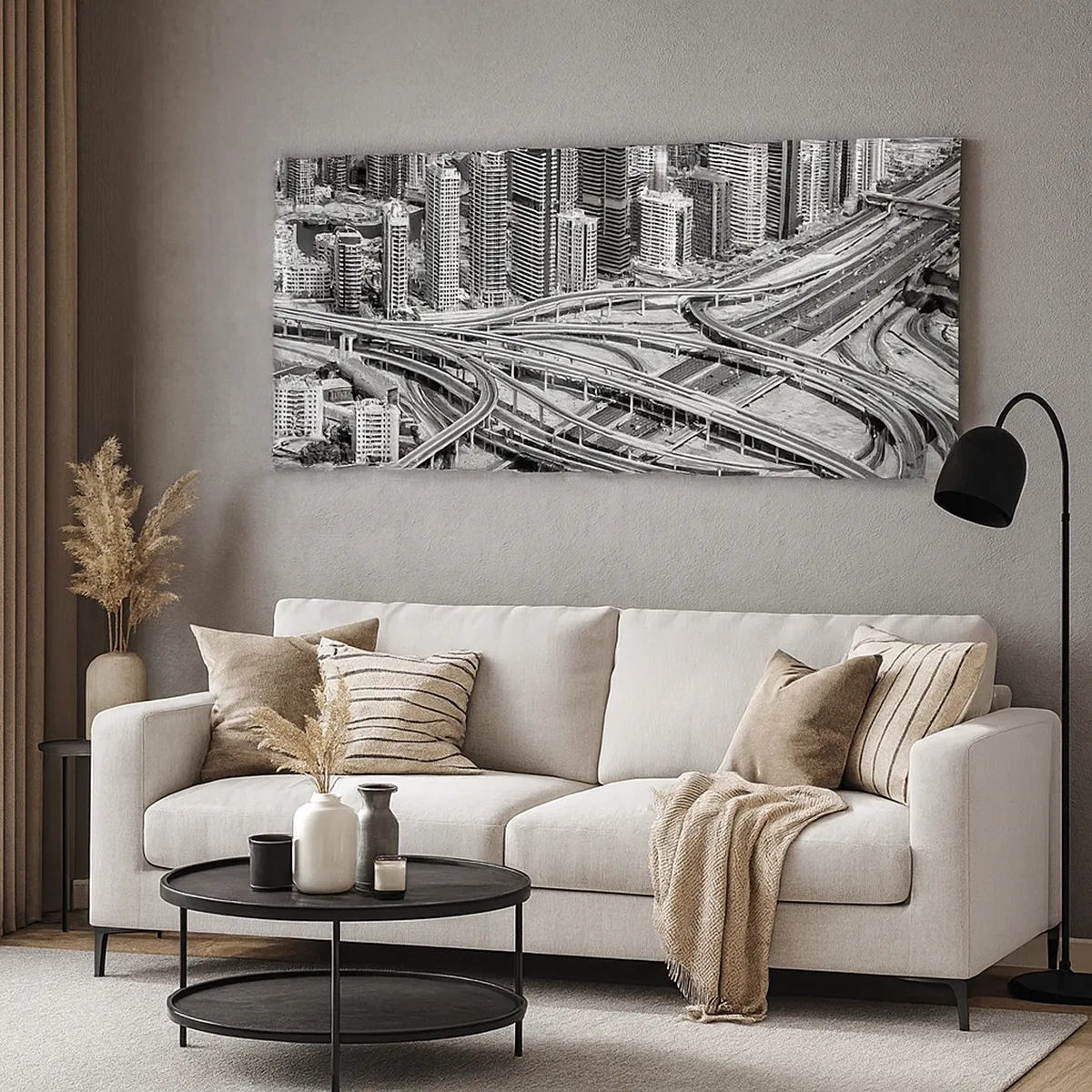 Impression sur toile - Image sur toile - Dubaï - la ville impossible - 30x30 cm