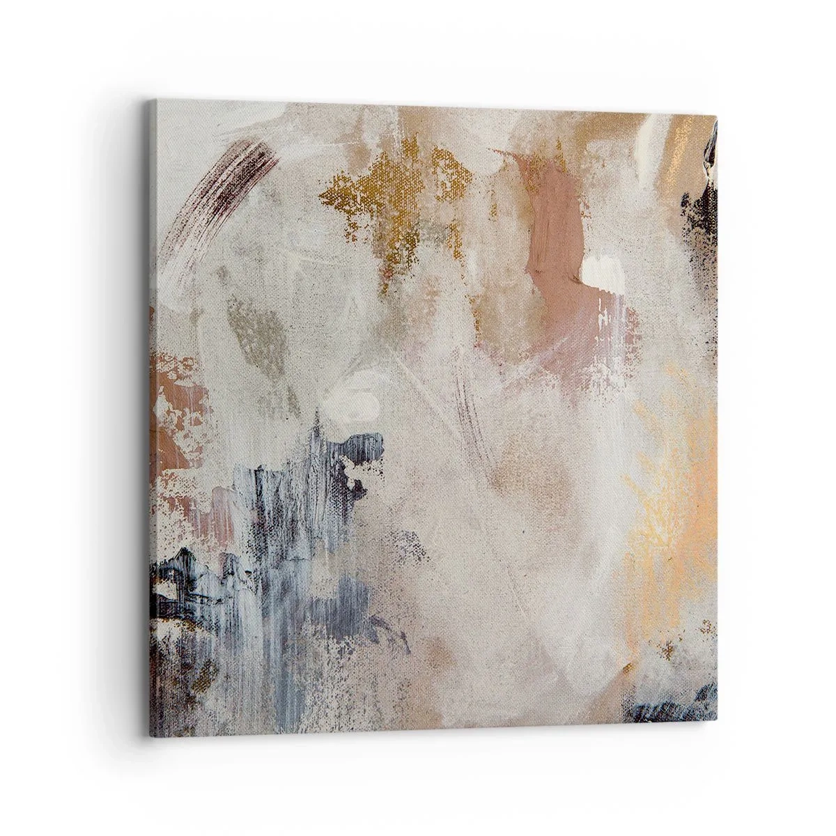Impression sur toile - Image sur toile - Abstraction brumeuse - 70x70 cm