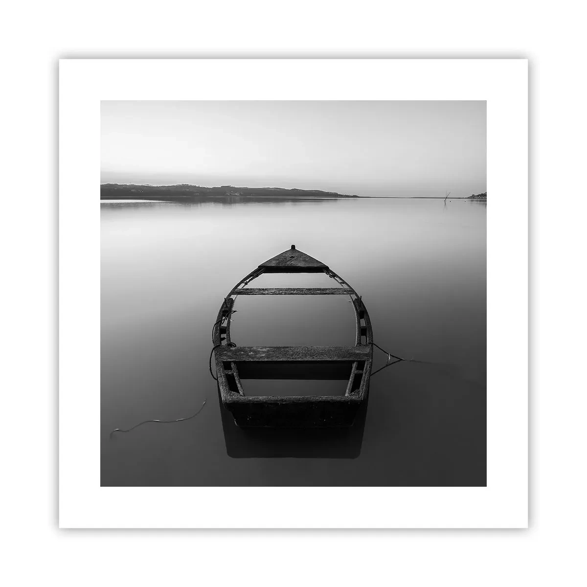 Affiche - Poster - Nostalgie et mélancolie - 40x40 cm