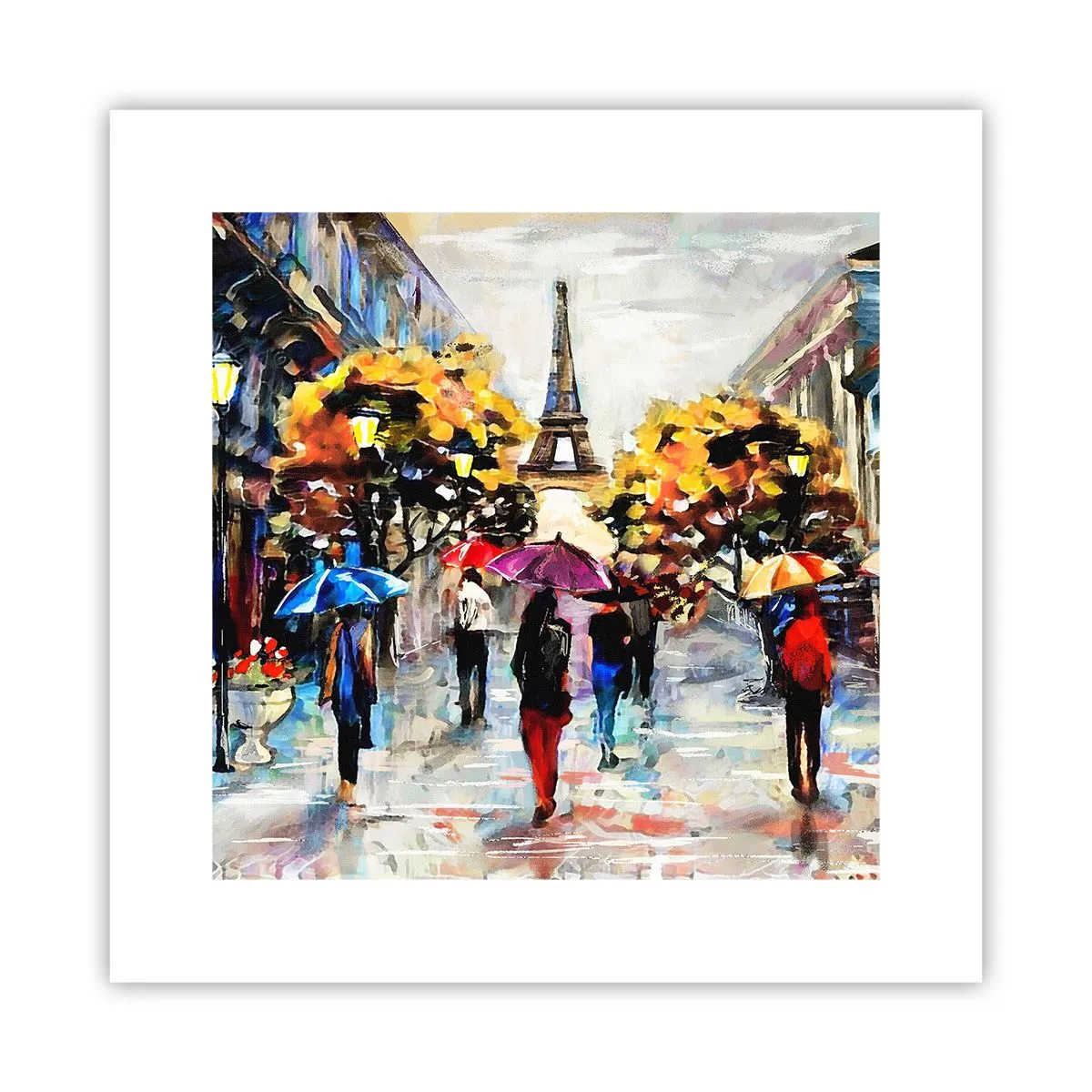 Affiche - Poster - Particulièrement beau en automne - 30x30 cm
