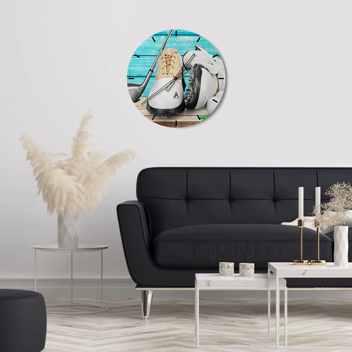 Horloge murale - Pendule murale - Tout est prêt - 40x40 cm