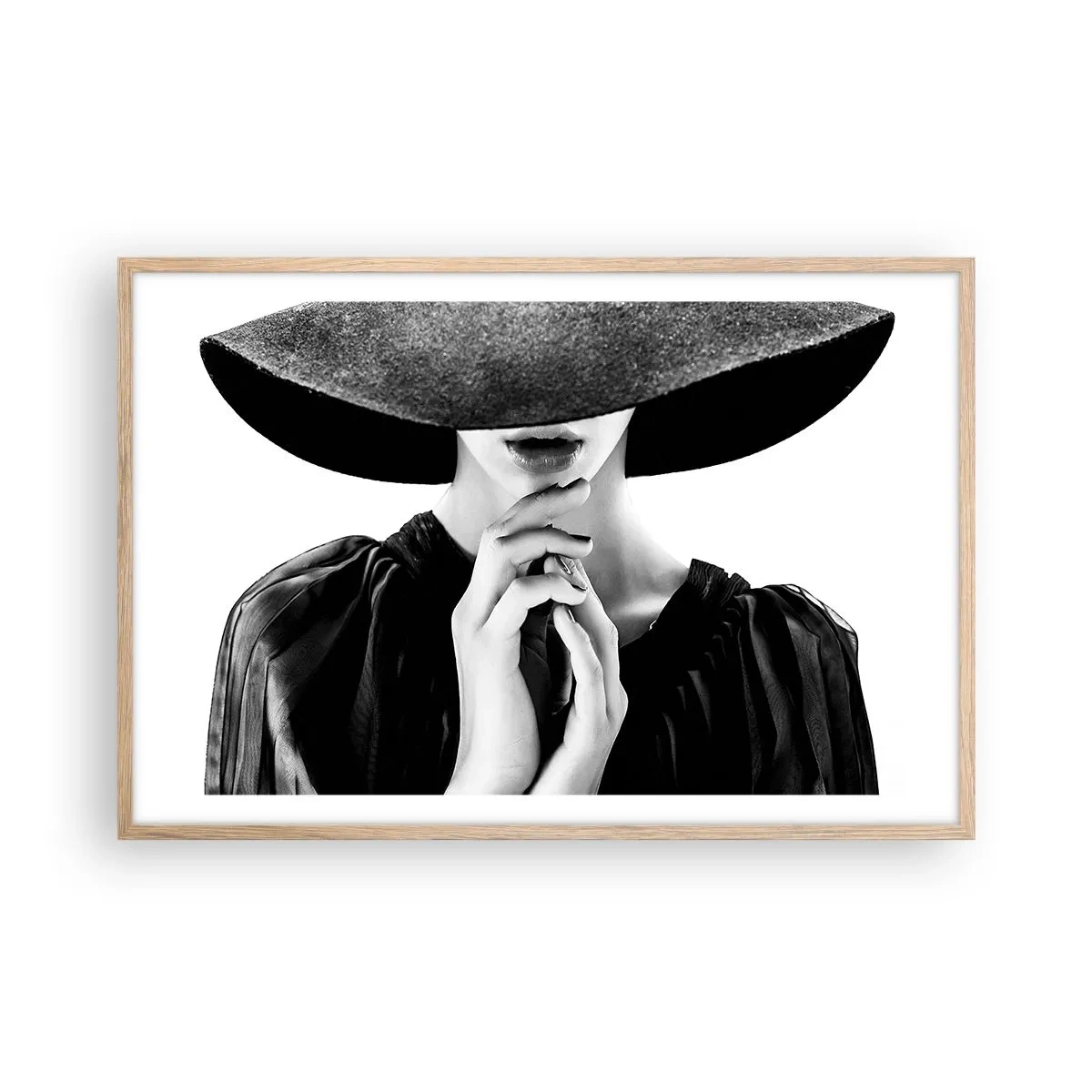 Affiche dans un chêne clair - Poster - Beauté cachée - 91x61 cm