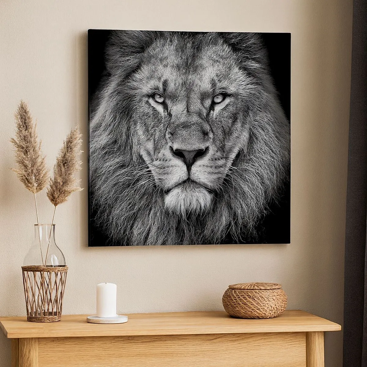 Impression sur toile - Image sur toile - En vêtement de sacre - 30x30 cm