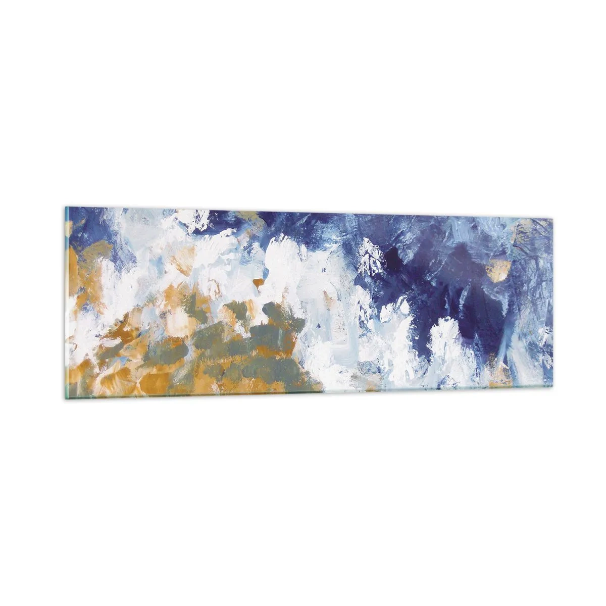 Impression sur verre - Image sur verre - Danse des éléments - 90x30 cm