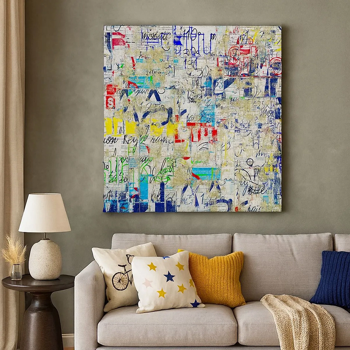 Impression sur toile - Image sur toile - Ca fait juste plaisir aux yeux - 30x30 cm