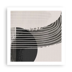 Affiche - Poster - Aller et retour - 60x60 cm