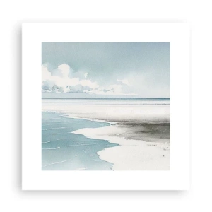 Affiche - Poster - Marée douce - 30x30 cm